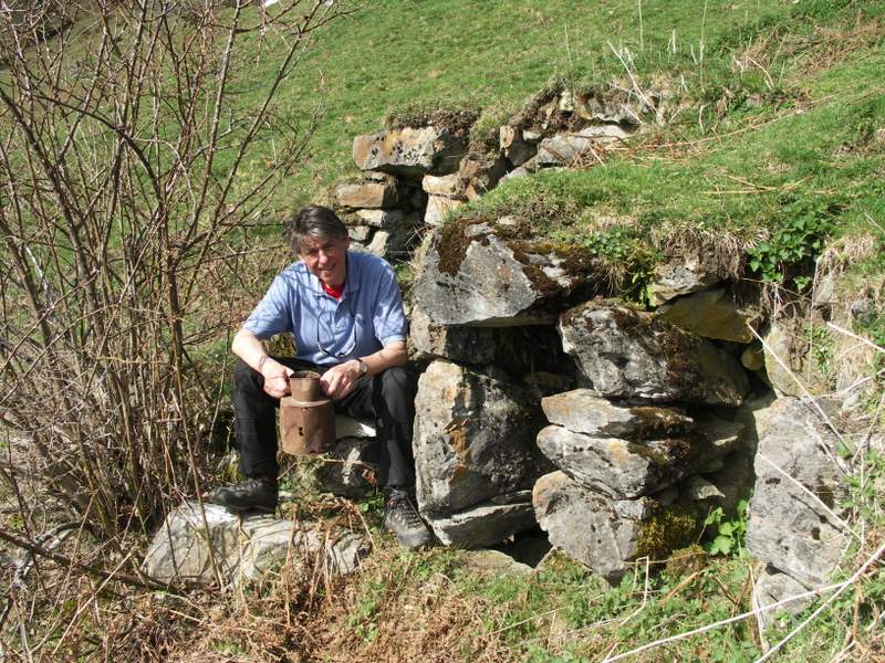 Pierre en montagne
